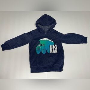 Jumping Beans Dump Truck Big Man‎ graphic hoodie 24 month